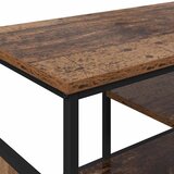 TV ormar Staro drvo 100 x 35 x 45 cm Obrađeno drvo i čelik | shoptok.hr