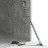  Klubska miza Betonsko siva 90 x 50 x 40 cm Inženirski les, (5000295555) | Shoptok.si