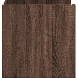  Noćni ormarić smeđa boja hrasta 45x50x50 cm konstruirano drvo | shoptok.hr