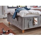 Meise M&amp;ouml;bel Siva otro&amp;scaron;ka postelja s prostorom za shranjevanje z letvenim dnom 140x200 cm Cosy &amp;ndash; Slike