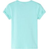  Dječja majica svijetla boja mente 140 | shoptok.hr