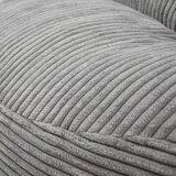 SLOWDOWN Temno rjava otroška vreča za sedenje iz rebrastega žameta Om 85 – | Shoptok.si