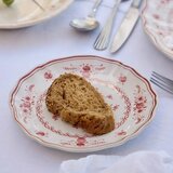 Costa Nova Crveni/bijeli desertni tanjur od kamenine ø 17 cm Vila – | shoptok.hr