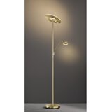 Fischer & Honsel LED zatemnitvena stoječa svetilka v zlati barvi (višina 180 cm) Dent – | Shoptok.si