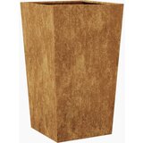 Maison Chic Cvetlično korito - Cvetlični Lonec 45x45x75 cm Vremensko odporno jeklo, (21788567) | Shoptok.si