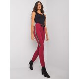 RELEVANCE Sweatpants-RV-DR-6891.54-burgundy | shoptok.hr