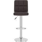 vidaXL Barski stolček rjavo umetno usnje, (20968054) | Shoptok.si