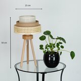  Brilagi - Stona lampa CEDAR LUNETA 1xE27/15W/230V ratan/braon/krem | Eponuda.com