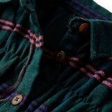  Dječja haljina dugih rukava s volanima tamnozelena 140 | shoptok.hr