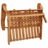  3-dijelna vrtna garnitura Adirondack masivno bagremovo drvo | shoptok.hr