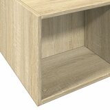  Okvir kreveta boja hrasta sonome 120 x 200 cm konstruirano drvo | shoptok.hr