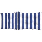  Jastučić za van 6 pcs Plava i bijela 120 x 50 x 7 cm Tkanina - 6 | shoptok.hr