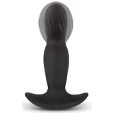 Anos rc inflatable massager with vibration black