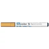 Schneider Flomaster Paint-It metalik marker 011, 2 mm, zlatni