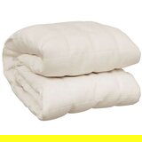 vidaXL Obtežena odeja svetlo krem 140x200 cm 10 kg blago | Shoptok.si