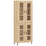 Maison Chic Visoka Komoda - Predalnik sonoma hrast 69,5x34x180 cm inženirski les, (21719589) u