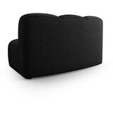 Micadoni Home Crna/antracitno siva modularna sjedeća garnitura (srednji modul ) Lupine – | shoptok.hr