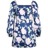 River Island Petite Obleka marine / pastelno zelena / staro roza / pastelno roza | Shoptok.si