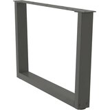  Noge blagovaonskog stola V-oblika 2 kom antracit 70x(42-43 3)cm | shoptok.hr