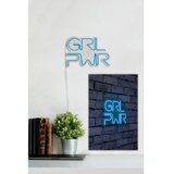 Wallity dekorativna plastična led rasveta girl power - plava Cene