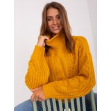 Wool Fashion Italia Sweater-AT-SW-2350.91P-dark yellow | shoptok.hr