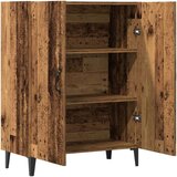 vidaXL Komoda boja starog drva 70 x 34 x 90 cm od konstruiranog drva | shoptok.hr
