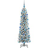 vidaXL Umestno božično drevo med 300 LED Zelena in bela 180 cm | Shoptok.si