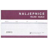 NARODNE NOVINE-UT XI-11-11 NALJEPNICE VELIKE BIJELE; Blok 50 listova, 16,5 x 10 cm | shoptok.hr