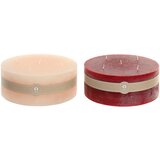  Svijeća Home ESPRIT Crvena Krema Crăciun 25 x 25 x 10 cm (2 kom.) | shoptok.hr