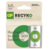  Polnilna baterija GP ReCyko 3000 mAh HR20 (D) 2kos 2/1 Cene