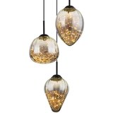 Globo Viseća LED svjetiljka Firefly (24 W, Ø x V: 40 x 120 cm, Crna, Topla bijela) | shoptok.hr