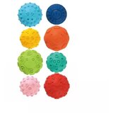  Set 8 teksturiranih žogic za senzorični razvoj | Shoptok.si