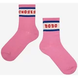 Bobo Choses Otroške nogavice roza barva