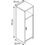 MID.YOU Spodnja Omarica Zalo L, Bela | Shoptok.si