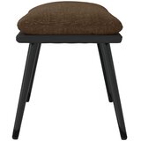  Tabure smeđi 45x29,5x35 cm od tkanine i umjetne kože | shoptok.hr