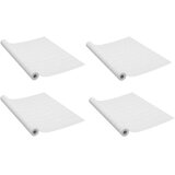  Samoljepljive folije za vrata 4 kom bijelo drvo 210 x 90 cm PVC | shoptok.hr