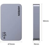 Ugreen Nexode Pro 65W 3 portni ultra-slim USB Gan polnilnik Cene