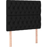  S oprugama i madracem crni 100 x 200 cm od tkanine | shoptok.hr