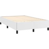  Krevet box spring s madracem bijeli 120x190 cm od umjetne kože | shoptok.hr