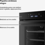 Klarstein Velaire vgradna pečica | 49 l | energijski razred A | 2350 W | črna | 45 cm | Shoptok.si