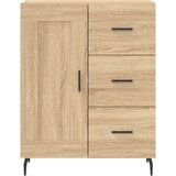  Visoka komoda hrasta sonome 69,5x34x180cm od konstruiranog drva | shoptok.hr