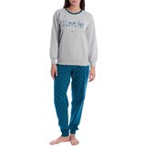Kisses&Love Pižame & Spalne srajce KLP2-45268 Siva Cene