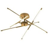 Rabalux luster Henli2, LED, 40W, 3000K, 66x66cm, Zlatne boje Cene