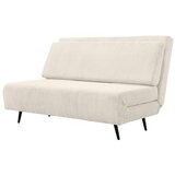 Støraa Kremno bela raztegljiva sedežna garnitura iz rebrastega žameta 140 cm Mallory – | Shoptok.si