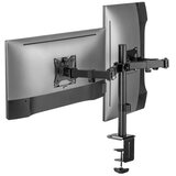 Akai nosač za monitor DUAL 17"-32", nagib, rotacija, zakret, VESA, M1732DUALTS2 | shoptok.hr