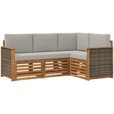  Set vanjskih sofa 4 kom. Poliester | shoptok.hr