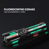 Ručna LED lampa sa WHITE LASER LED tehnologijom | ePonuda.com