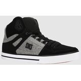 DC Pure High-Top WC Skate cevlji black / battleship / armor | Shoptok.si