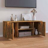 TV omarica dimljeni hrast 100x35x40 cm inženirski les, (20731160) | Shoptok.si