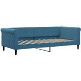  Dnevni krevet plavi 90 x 200 cm baršunasti | shoptok.hr